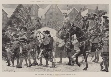 Kroningen van Engelse vorsten, Edward VI